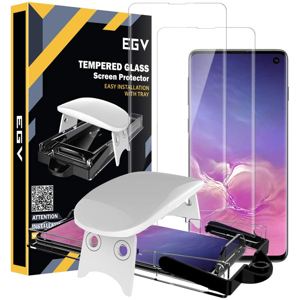 EGV [2 Pack] Screen Protector for Samsung Galaxy S10 Tempered Glass –  EGV-Direct
