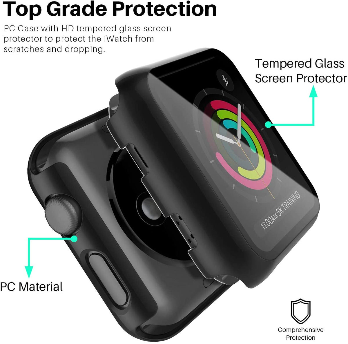 Series 3 clearance 42mm screen protector