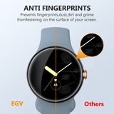 EGV 6 Pack for Google Pixel Watch Screen Protector, TPU Film [Self-Healing], Anti-Scratch, Ultra-Thin Screen Protector