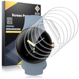 EGV 6 Pack for Google Pixel Watch Screen Protector, TPU Film [Self-Healing], Anti-Scratch, Ultra-Thin Screen Protector