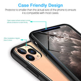 EGV [2 Pack] Screen Protector + [2 Pack] Camera Lens Protector for iPhone 11 Pro(5.8’’)