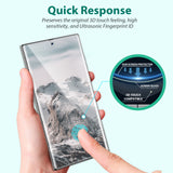 EGV 3 Pack Samsung Galaxy S22 Ultra Screen Protector Flexible TPU, Full Coverage, Anti-Scratch, Easy Installation, Case Friendly, Bubble Free