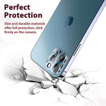 EGV [3 Pack] Camera Lens Protector Compatible with iPhone 12 Pro 6.1-inch (2020)[Premium Tempered Glass] [Anti-Scratch] [Case Friendly] 99.99% Transparency
